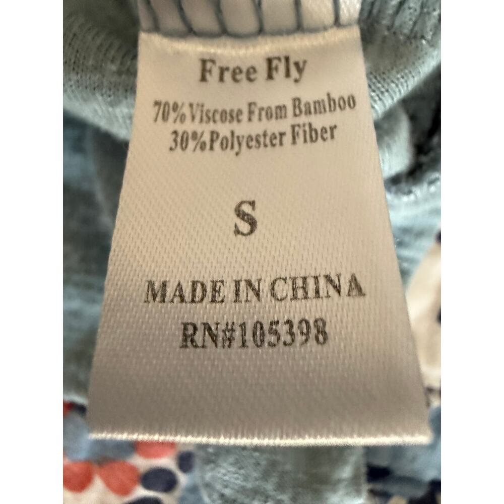 Free Fly Bamboo Blend Lightweight Hoodie – Seafoam Colorway - Size Small - Picture 8 of 8